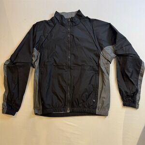 Nike Men's‎ Small Black Windbreaker Jacket Golf Outdoor Casual Wear